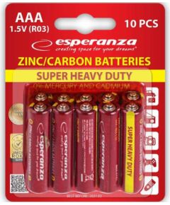 Esperanza EZB205 R03-10BB (AAA) Blistera iepakojumā 10gb
