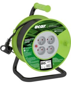 Acar PZ-4Z/OTM H05VV-F 3G1.0 20M  Retractable extension cable