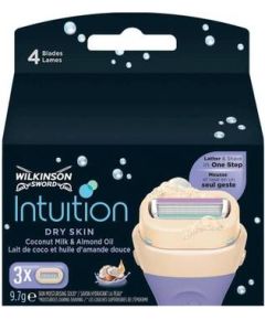 Wilkinson Sword Intuition Dry Skin (3 pcs) - Spare blade