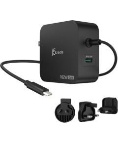 j5create JUP25102V 120w tīkla lādētājs