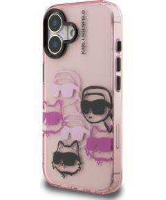 Karl Lagerfeld IML Multi K&CH Heads Case Чехол для Apple iPhone 16