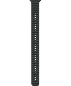 Apple 49mm Black Ocean Band Extension - Natural Titanium Finish