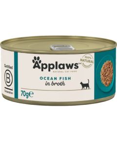 APPLAWS Ocean Fish in Broth - wet cat food - 70g