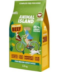 ANIMAL ISLAND Brilliant beef - dry dog food - 12kg