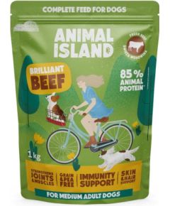 ANIMAL ISLAND Beef - dry dog food - 1kg