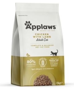 APPLAWS Chicken with lamb - dry cat food - 7,5kg