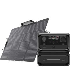 Bundle: Power station EcoFlow River 3 Max + portable solar panel 220W
