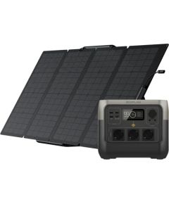 Set: EcoFlow River 2 Pro power station + 160W photovoltaic panel.