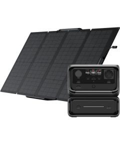 Set: EcoFlow River 3 Max power station + 160W photovoltaic panel.