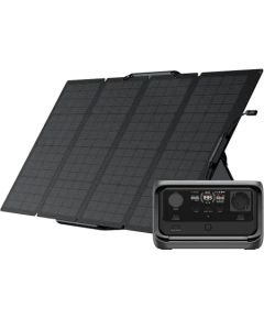 Bundle: Power station EcoFlow River 3 Plus + portable solar panel 160W