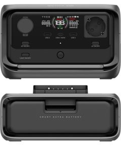 Set: EcoFlow River 3 Plus power station + additional 286Wh battery.