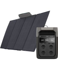 Bundle: Power station EcoFlow Delta 3 + portable solar panel 400W