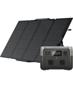 Bundle: Power station EcoFlow River 2 Max + portable solar panel 160W