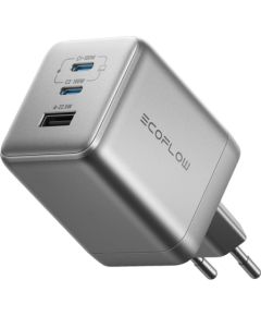 EcoFlow RAPID Pro 100W mains charger, 2xUSB-C, 1xUSB-A, GaN