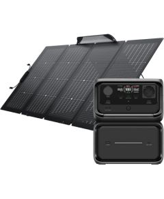 Bundle: Power station EcoFlow River 3 Max Plus + portable solar panel 220W