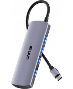 Unitek Hub 4w1 USB-C 10 Gbps, 4x USB-A H1112EGY01