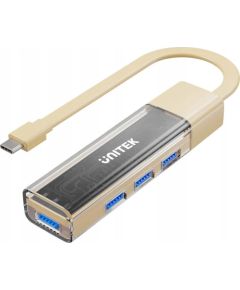 HUB USB Unitek C/USB A 5Gbps, 4x USB A