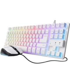 Perifērijas komplekts Trust GXT 798W Gaming Bundle White
