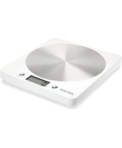 Salter 1036 WCFEU12 Disc Electronic Digital Kitchen Scales - White