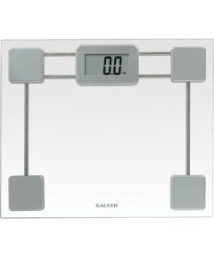 Salter 9081 SV3R Toughened Glass Compact Electronic Bathroom Scale