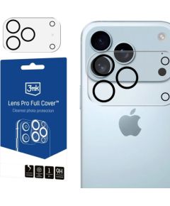 3MK Lens Pro FullCover Camera Lens Protection Aizsargstikls priekš Kameru objektīviem Apple iPhone 17 Pro Max
