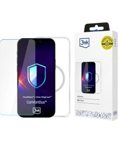 3MK ComfortDuo Clear MagCase Kit Tempered Glass Защитное стекло и Чехол для Apple iPhone 17 Pro Max