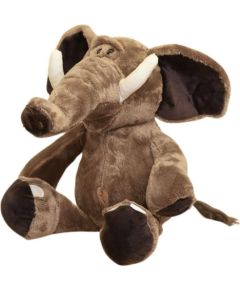 Leantoys Słoń pluszowy brązowy 22cm