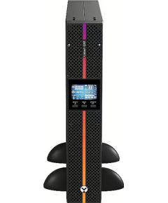 Vertiv Liebert GXE UPS 3kVA 1ph UPS 230V Rack/Tower W/Batteries, C20 input/C13 x 8 output + C19 x 1, 2-year warranty. With rack kit