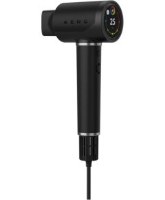 Aeno High Speed Hair Dryer, Black, 220V-240V~50-60Hz, 1500W, Voice Control, Ionizer, Touch LCD, Infrared Nursing, Infrared Distance Protection, AI Control, Gravity Sensor 110000RPM, Noise less than 67dB