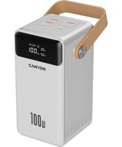 CANYON power bank OnPower 610 metal 60000 mAh PD100W White