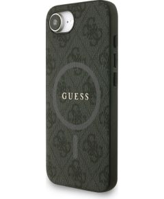 Guess PU Leather 4G Colored Ring Strap MagSafe Case Aisargapvalks priekš Apple iPhone 16e