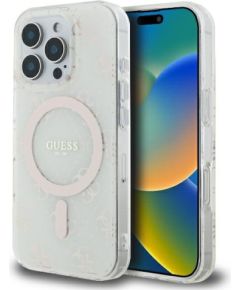 Guess IML 4G Background MagSafe Aizsargapvalks Priekš Apple iPhone 16 Pro Max