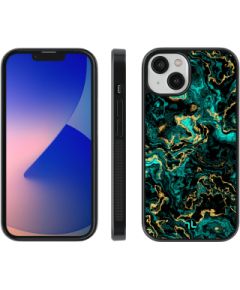 Zappy case silikona aizsargapvalks Apple iPhone 15 (marble green)