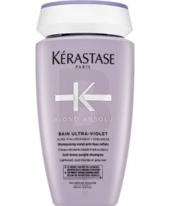Kerastase Kérastase Blond Absolu Bain Ultra-Violet barojošs šampūns platīna blondiem un sirmiem matiem 250 ml