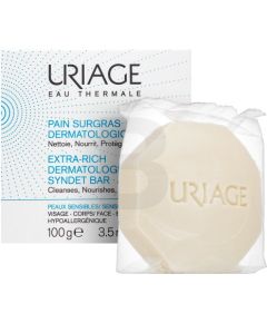 Uriage Eau Thermale cietās sejas ziepes Ultra-Righ Dermatological Syndet Bar 100 g