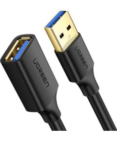 Ugreen kabel przedłużacz przejściówka USB 3.0 (żeński)-USB 3.0 (męski) 1m (czarny)