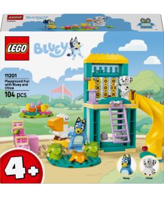 LEGO Bluey Blue i Łatka na placu zabaw (11201)