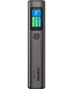 CANYON power bank OnPower 230 TFT 20000 mAh PD130W Dark Grey