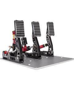 SIMAGIC Crimson Edition, Hydraulic Tri-pedal Set, 100kg Loadcell, Standard Throttle Plate. S309