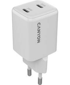 CANYON charger CU35CC GaN 35W 2xPD EU White