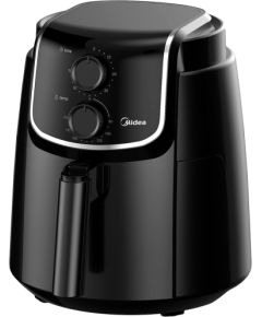Midea Air fryer, 3.5L big capacity, 1500W strong power, adjustable temperature up to 200 °C, multi-functional: air frying, roasting, baking, grilling, frying basket with rapid hot air circulation system