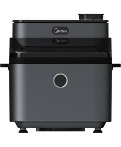 Midea Air fryer, 7.3L big capacity, 1700W strong power, dual taste functions creates Juicy & Crispy flavor, one touch to kick-start 8 function with digital panel, large see-through window, non-stick coating, removable crispier plate,auto-pause when basket