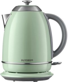 BUYDEEM Electric Kettle, model K640, color Cozy Greenish, EU
