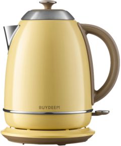 BUYDEEM Electric Kettle, model K640, color Mellow Yellow, EU