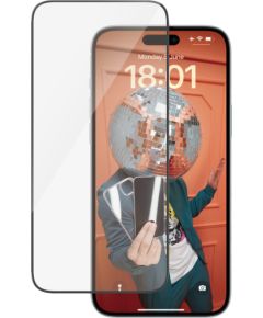 PanzerGlass Screen Protector iPhone 15 Plus | Ultra-Wide Fit w. EasyAligner