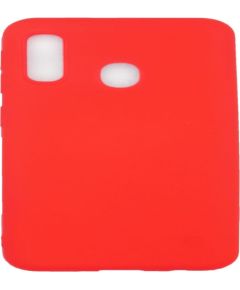 Evelatus Samsung  Galaxy A20e Nano Silicone Case Soft Touch TPU Red