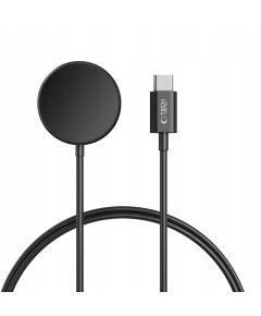 Tech-Protect MC03 UltraBoost Inductive Charger for Samsung Galaxy Watch USB-C 100cm Black