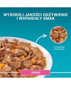 PURINA ONE JUNIOR łosoś/marchew 85g