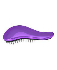 Dtangler Metalic Purple Hairbrush - Kartáč na vlasy s rukojetí