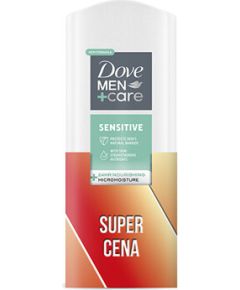 Dove Men+Care Sensitive 3 in 1 Shower Gel - Sprchový gel na tělo, obličej a vlasy 400ml